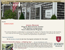 Tablet Screenshot of jenneymuseum.org